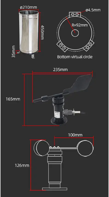 sonbus QY0291B Multi-parameter small weather station fig 1