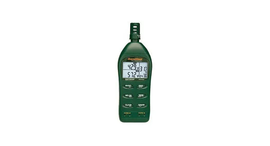 Tripp-lite Rht37 Dual Input Hygro-thermometer Psychrometer User Manual
