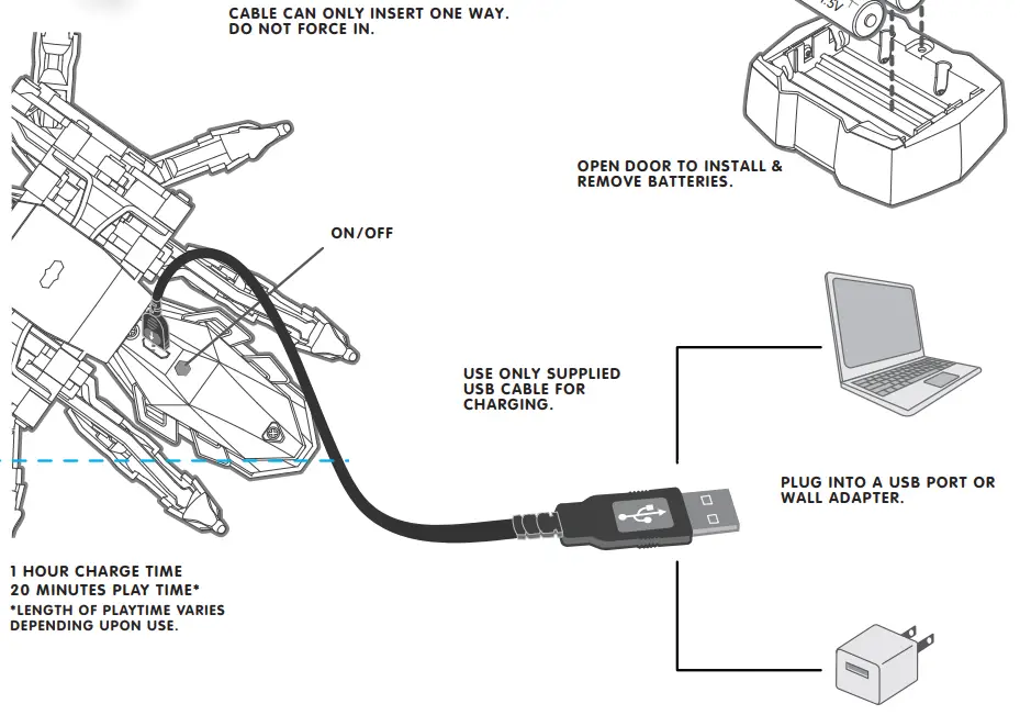 HEXBUG B01BX4EWUK Black Widow Battle Spider - fig