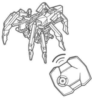 HEXBUG B01BX4EWUK Black Widow Battle Spider - fig5