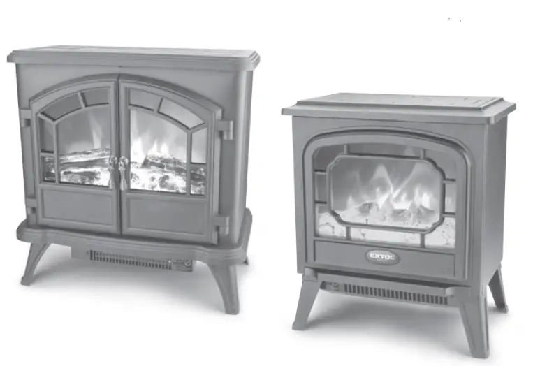 EXTOL LIGHT 43420 LED Electric Fireplace product image