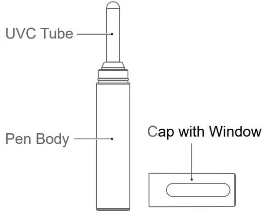 PETONEER PUL010 UV Wave Sanitizing Pen - sanitizing pen