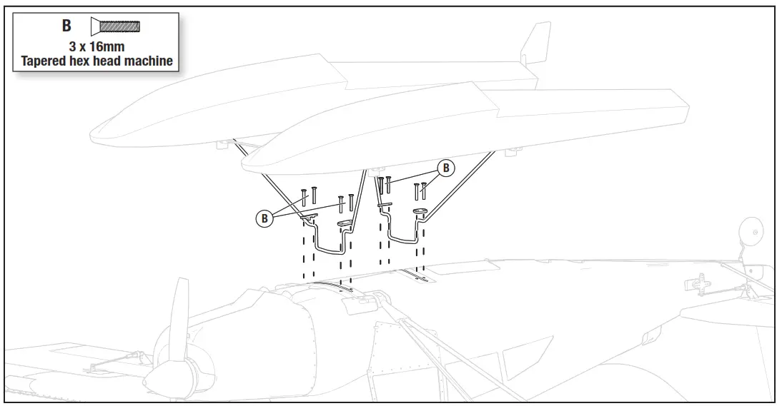 E-flite EFL53500 Maule M7 RC Plane - Disassemble
