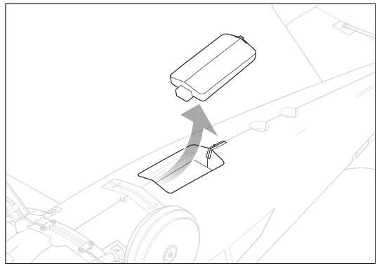 E-flite EFL53500 Maule M7 RC Plane - Receiver Access