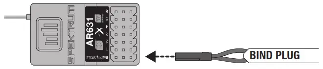 E-flite EFL53500 Maule M7 RC Plane - Transmitter and Receiver Binding