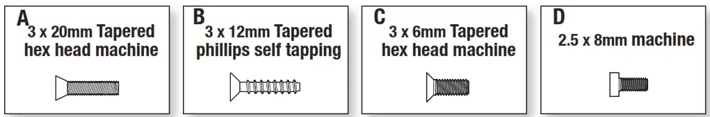 E-flite EFL53500 Maule M7 RC Plane - hex head