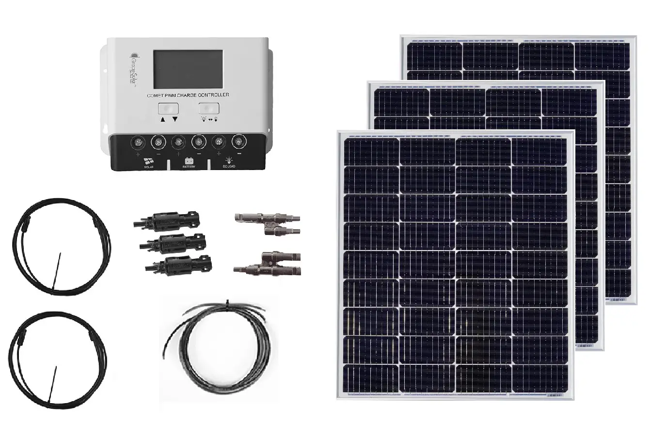 Grape Solar 300 Watt Off-grid Charging Kit User Guide Grape Solar 300 Watt Off-grid Charging Kit User Guide