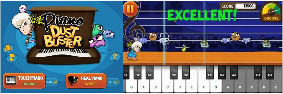 maxMUSIC KB12P Electric Keyboard Pro 61 Key Midi - PIANO DUST BUSTER