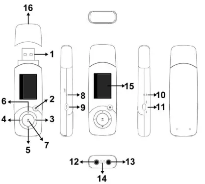 HYUNDAI MP 366 FM MP3 Player-fig2