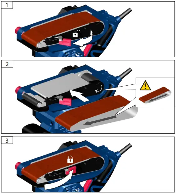 Gude-BS-76-900-E-Belt-Sander-FIG-2