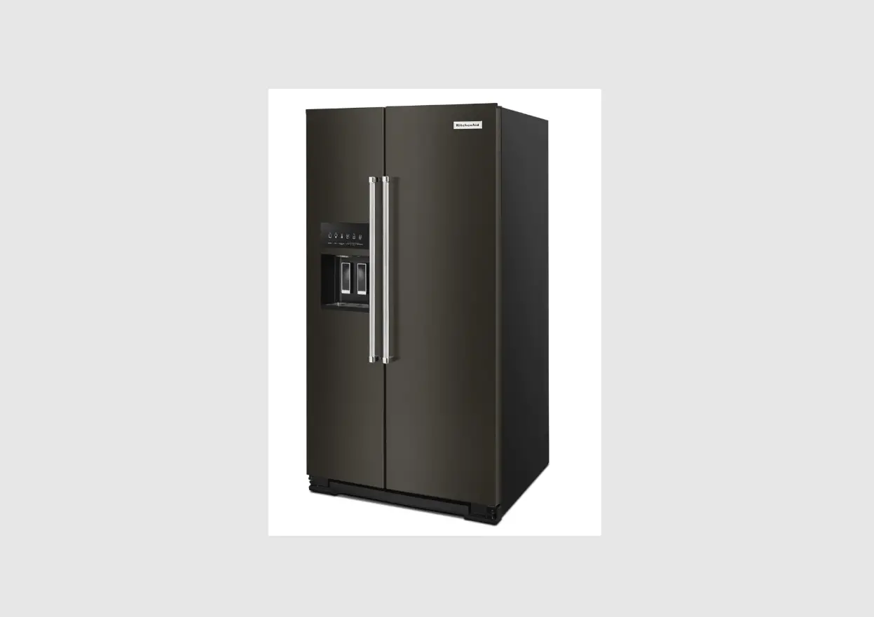 Kitchenaid Krsf705hbs Side-by-side Refrigerator User Guide Kitchenaid Krsf705hbs Side-by-side Refrigerator User Guide