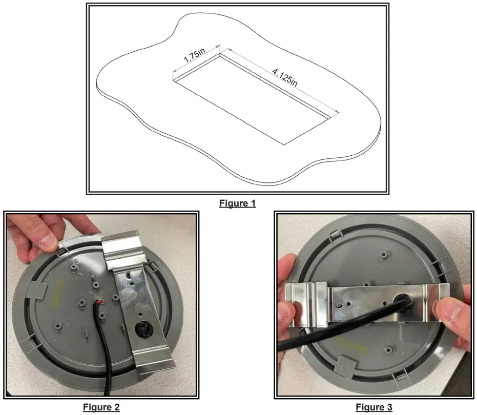 CODE3 PCLLEDVV Antimicrobial Dome Light - FIG