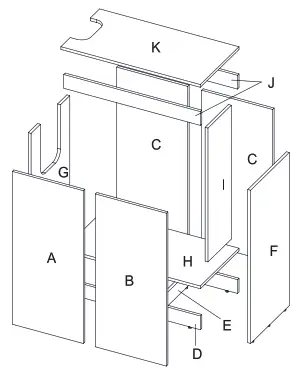 WATERBOX WB PW 7211 Aquarium Cabinet - fig 14