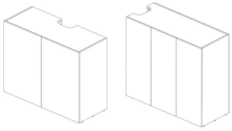 WATERBOX WB PW 7211 Aquarium Cabinet