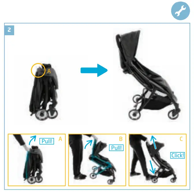 MAXI COSI Jaya Super Urban Stroller - fig 3