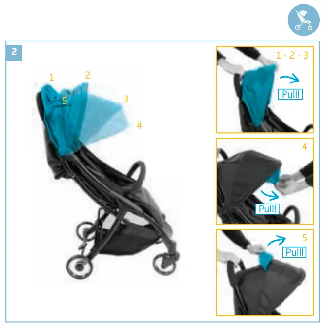 MAXI COSI Jaya Super Urban Stroller - fig 8