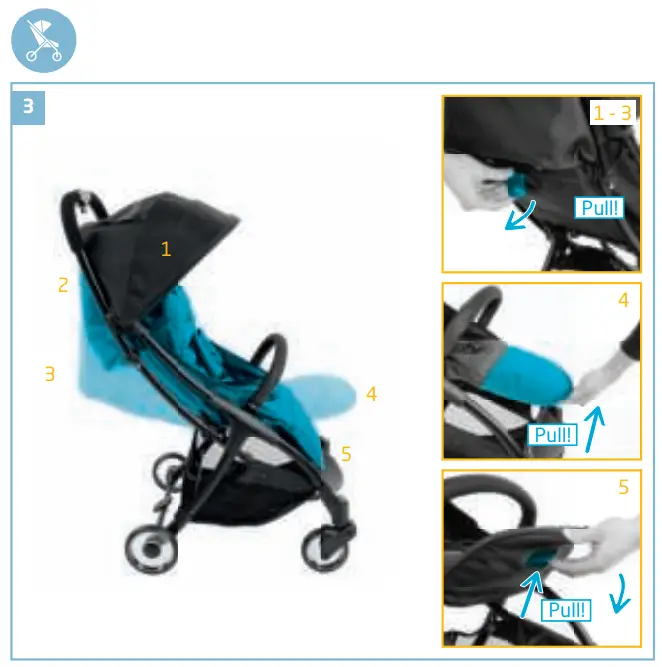 MAXI COSI Jaya Super Urban Stroller - fig 9