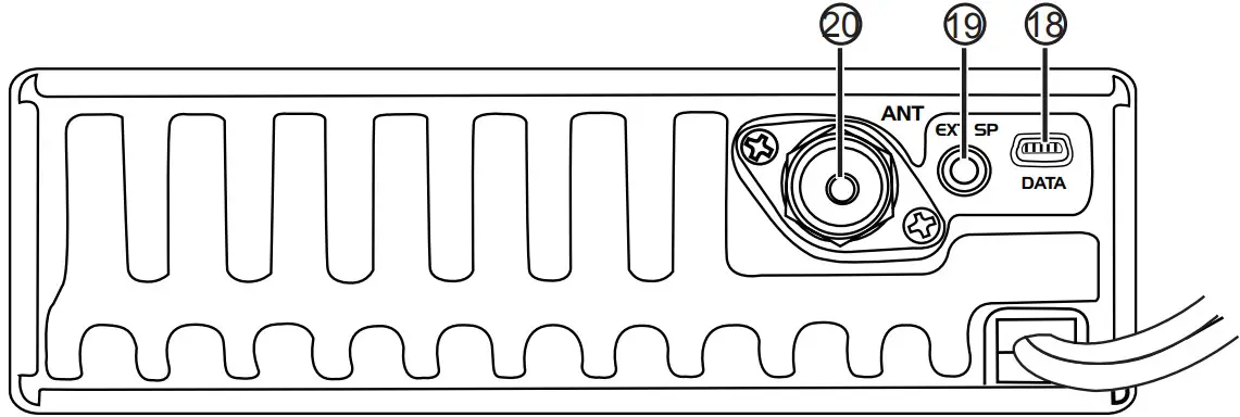 AnyTone AT 6666 10 Meter Radio High Power 60W 40CH Mobile Transceiver - fig 8