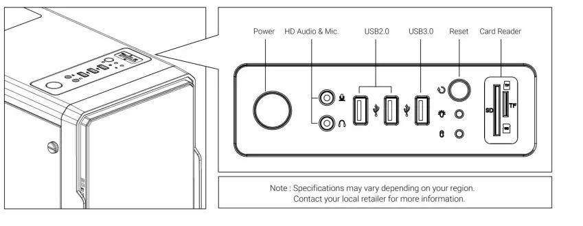 AeroCool Ore Tempered Glass Edition FRGB Midi Tower fig 11