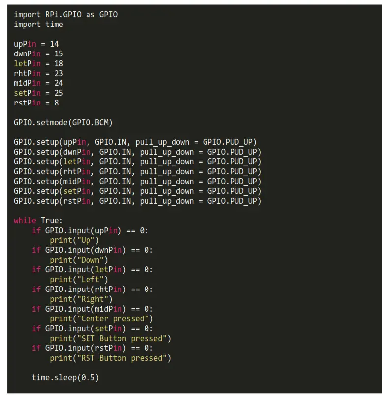 JOY-IT COM-5WS 5-Way Navigation Switch -Fig2