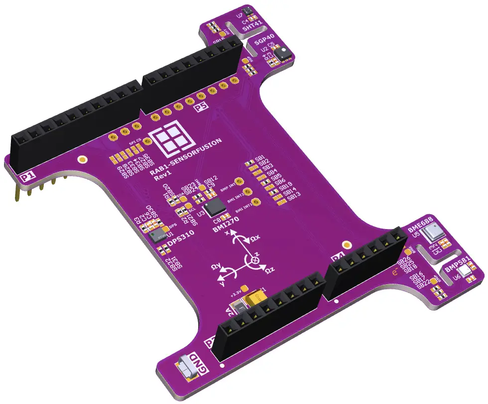RAB1-SENSORFUSION-Rutronik-Adapter-Board-product-image