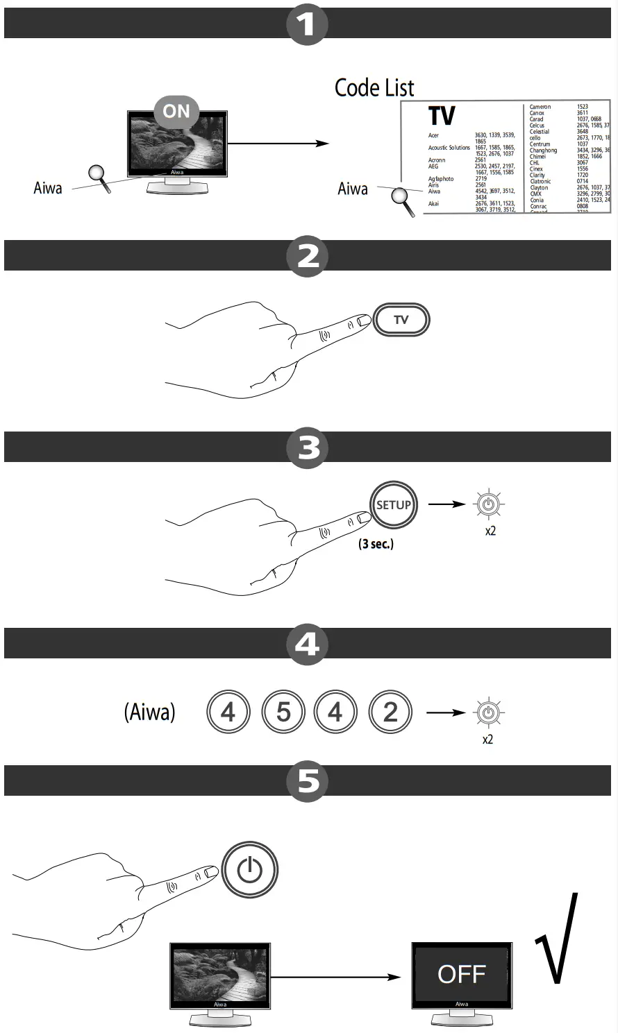 ONE FOR ALL Contour 8 Device Universal Remote Control - FIG 10
