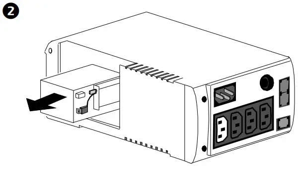 APC CS350 Uninterruptible Power Supply - Battery 2