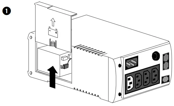APC CS350 Uninterruptible Power Supply - Battery