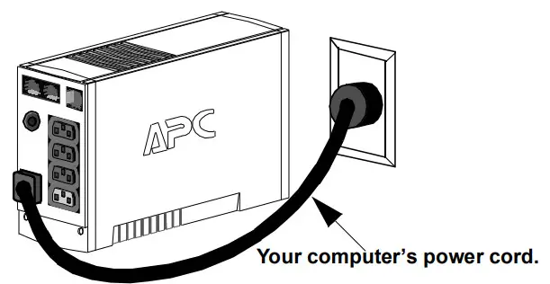 APC CS350 Uninterruptible Power Supply - Power