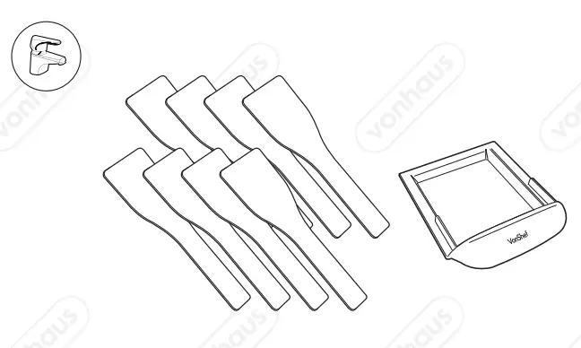 VonHaus 2007030 VonShef Teppanyaki Grill - COMPONENT 2
