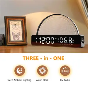 SinFoxeon-Clock-Radio-Wake-Up-Light-with-Simulated-Sunrise-fig-4