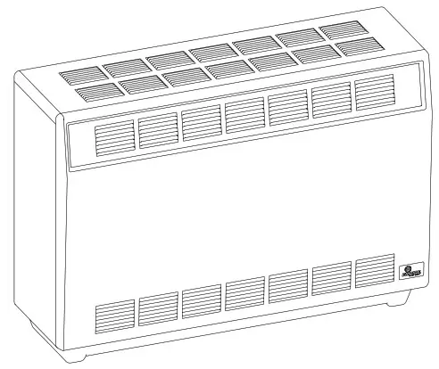 EMPIRE Vented Room Heater -