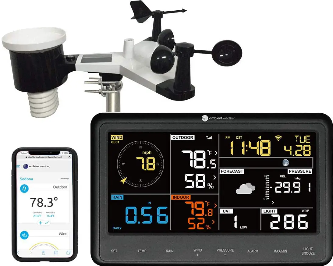 Ambient Weather Ws-2902c Wi-fi Osprey Solar Powered Wireless Weather Station User Manual