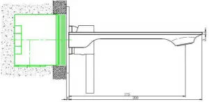 BERNSTEIN WASHBASIN WALL-Di.-A