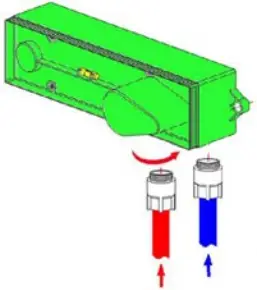 BERNSTEIN WASHBASIN WALL MIXER NT7120 ASSEMBLY INSTRUCTIONS parts A