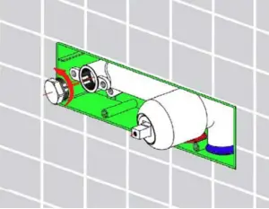 BERNSTEIN WASHBASIN WALL-Way to use-B
