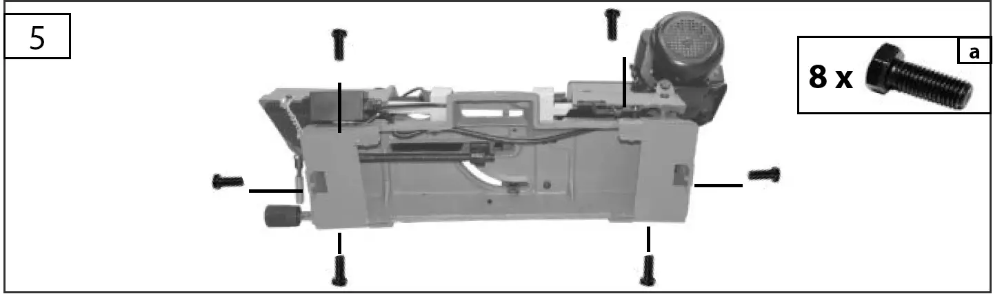 Gude MBS 116 Metal Working Bandsaw 08