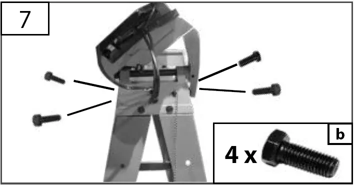 Gude MBS 116 Metal Working Bandsaw 10