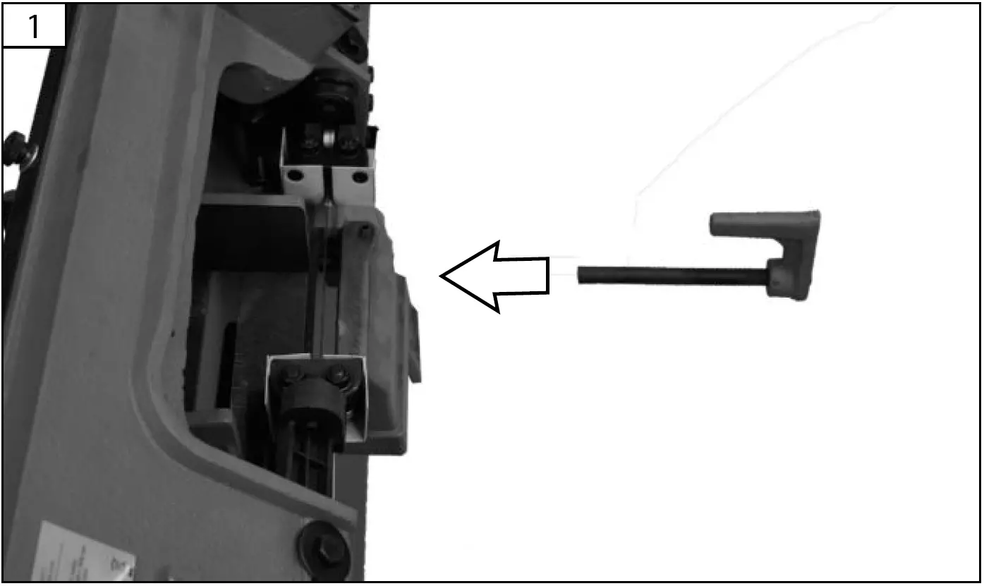 Gude MBS 116 Metal Working Bandsaw 12