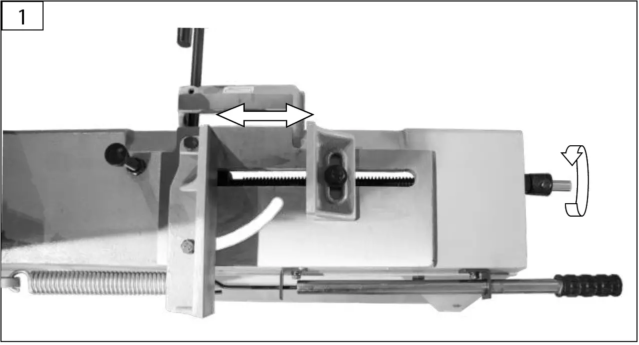 Gude MBS 116 Metal Working Bandsaw 14