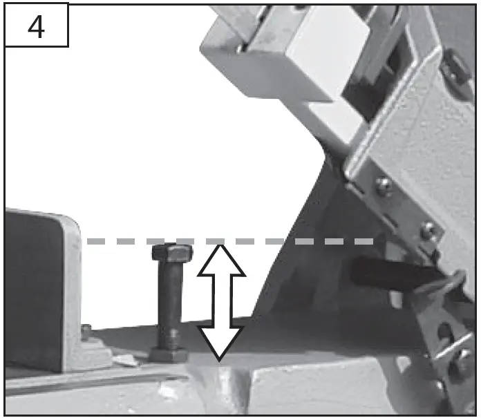Gude MBS 116 Metal Working Bandsaw 19