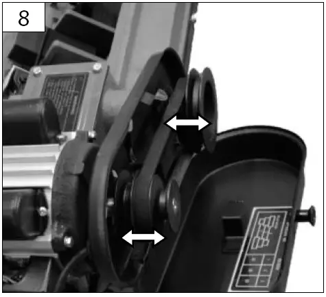 Gude MBS 116 Metal Working Bandsaw 26