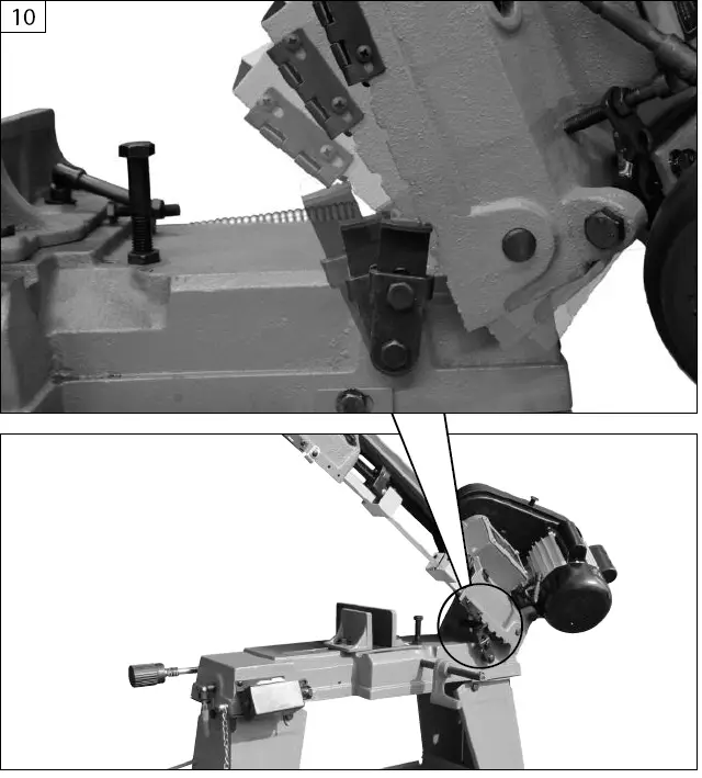 Gude MBS 116 Metal Working Bandsaw 30