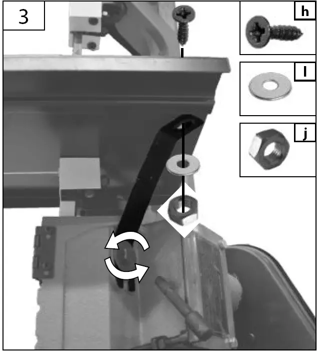 Gude MBS 116 Metal Working Bandsaw 33