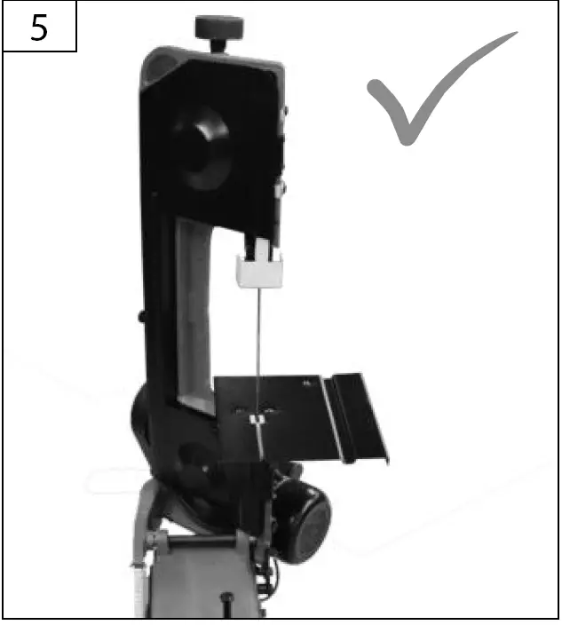 Gude MBS 116 Metal Working Bandsaw 35