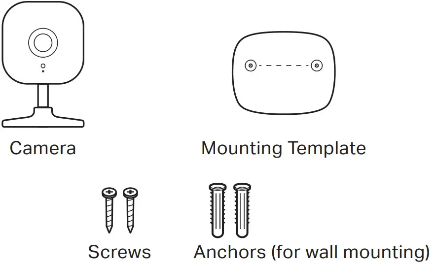 tp link Tapo C100 Home Security WiFi Camera - Figure 1