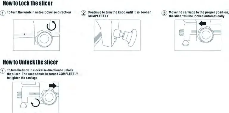 HENDI 210000, 210017, 210031, 210048 - Instructions for use