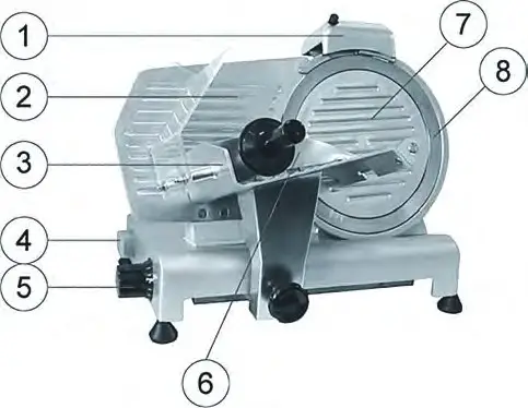 HENDI 210000, 210017, 210031, 210048 - Main parts