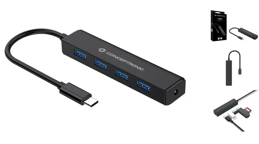 equip-CTC4USB3-4-Port-USB-3 0-Hub-USB-C-Connector-fig-1