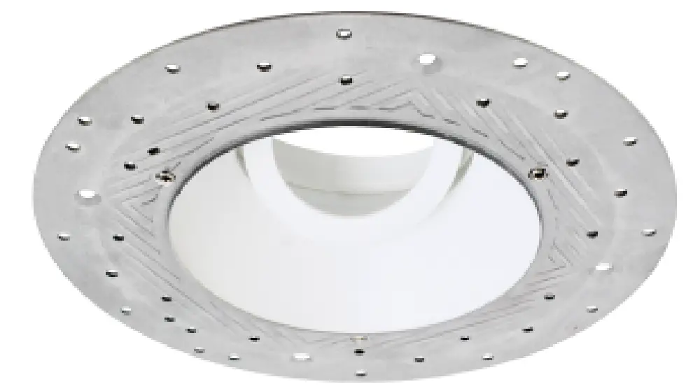 Lighting ELK415H 4 Inch Pex Round Trimless Adjustable Smooth Reflector Trim